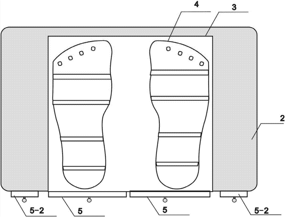 Multifunctional health-care physiotherapy method for legs and feet