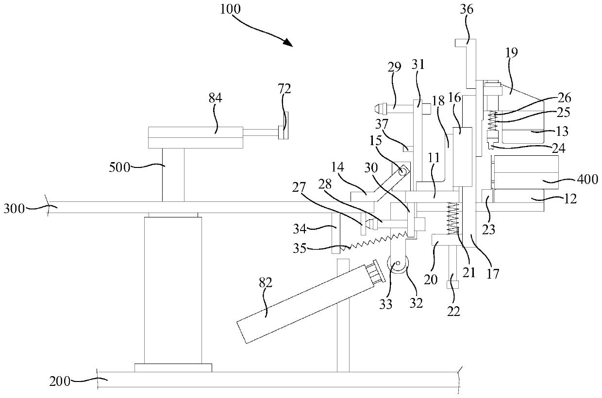 Clamp and rubberizing system for lithium battery