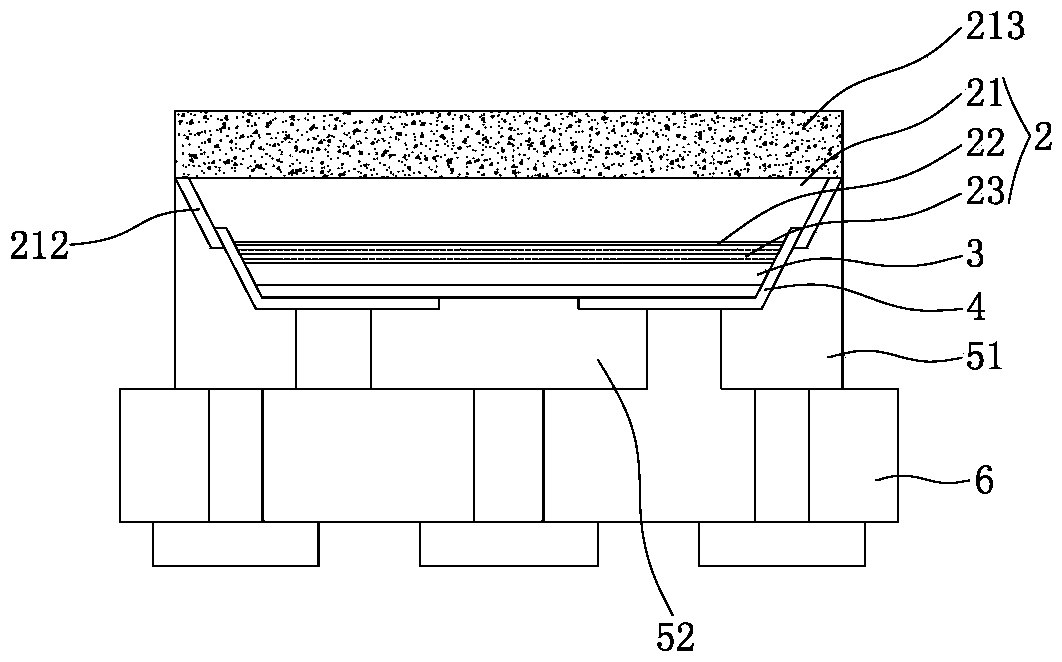 A kind of CSP packaging chip structure and manufacturing method