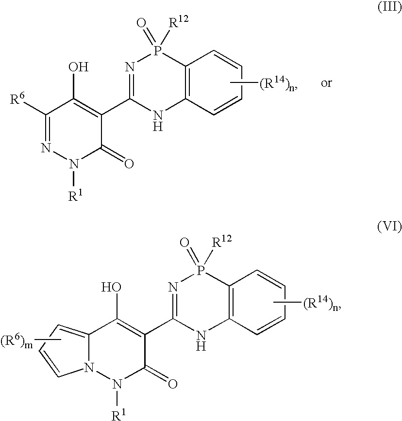 Phosphadiazine hcv polymerase inhibitors iii and vi