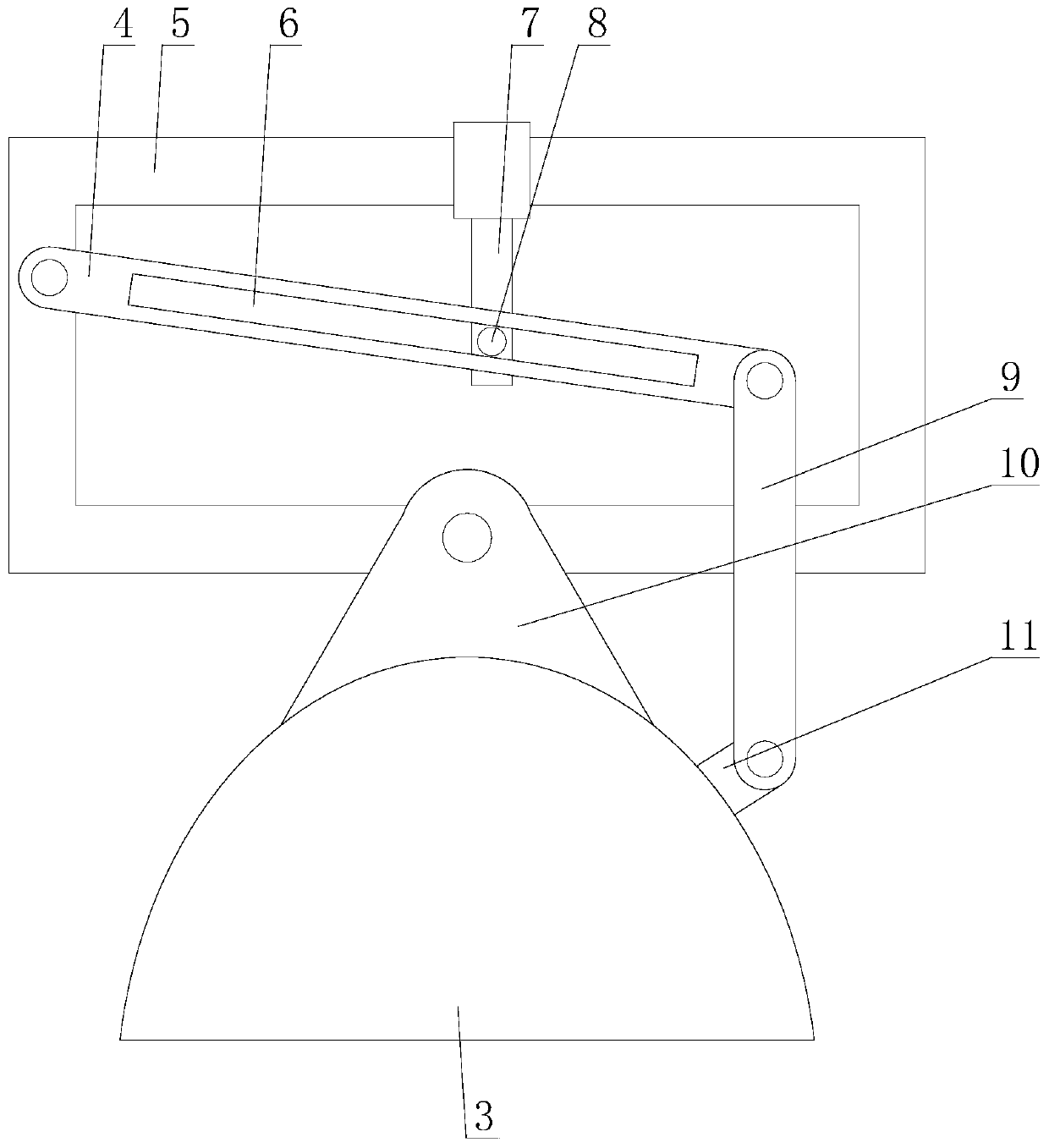 Stably-mounted road lamp with anti-dazzling function