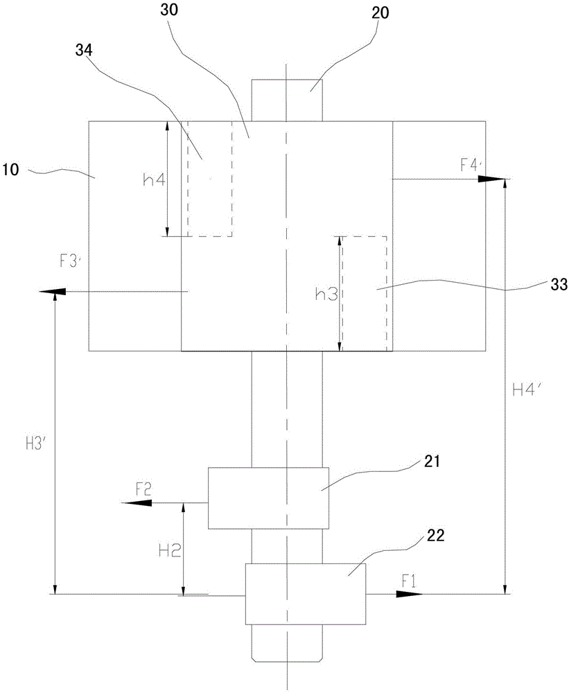 Motor and twin-roller compressor with the motor