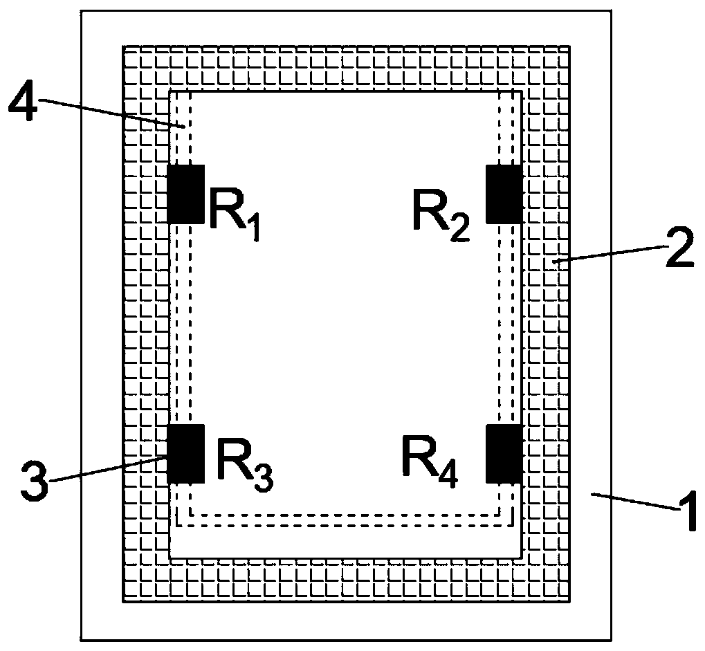 Vertical sensitive magnetic sensor closed-loop on-chip in-place feedback device