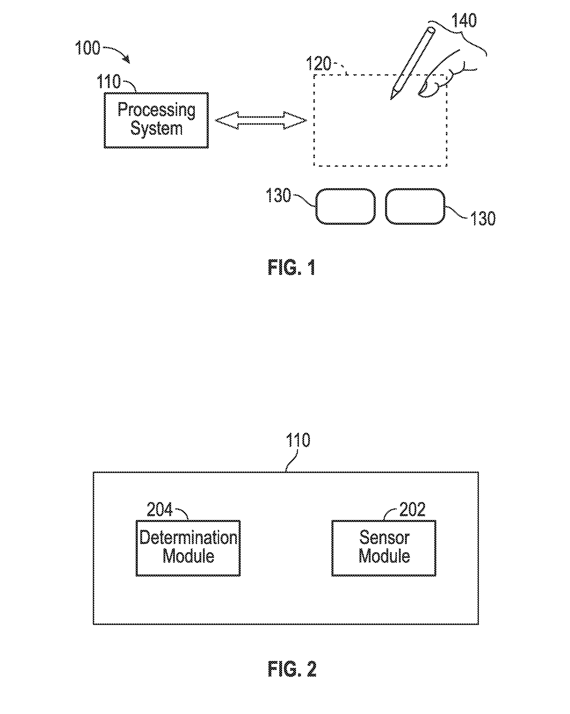 Device and method for disambiguating button presses on a capacitive sensing mouse