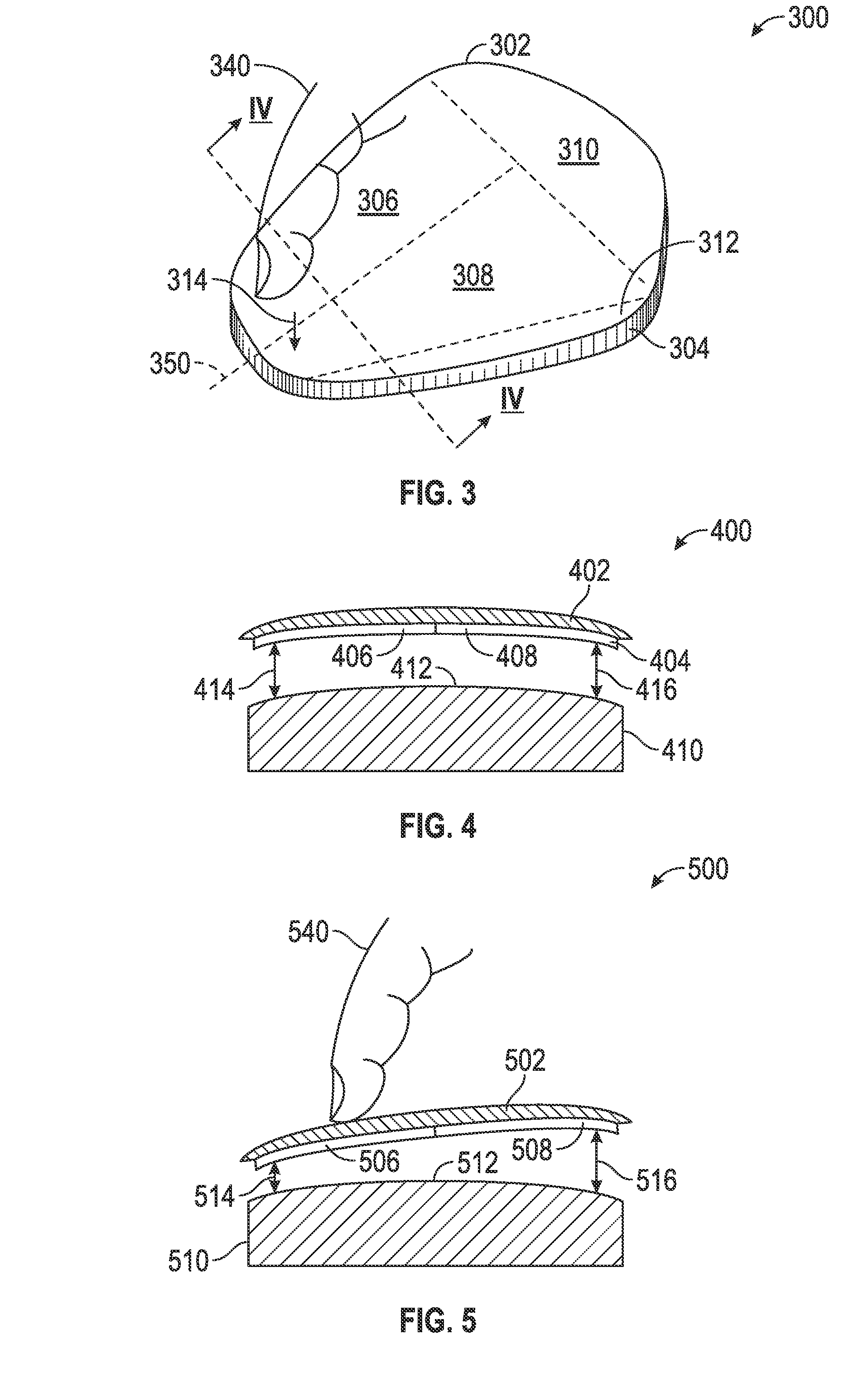 Device and method for disambiguating button presses on a capacitive sensing mouse