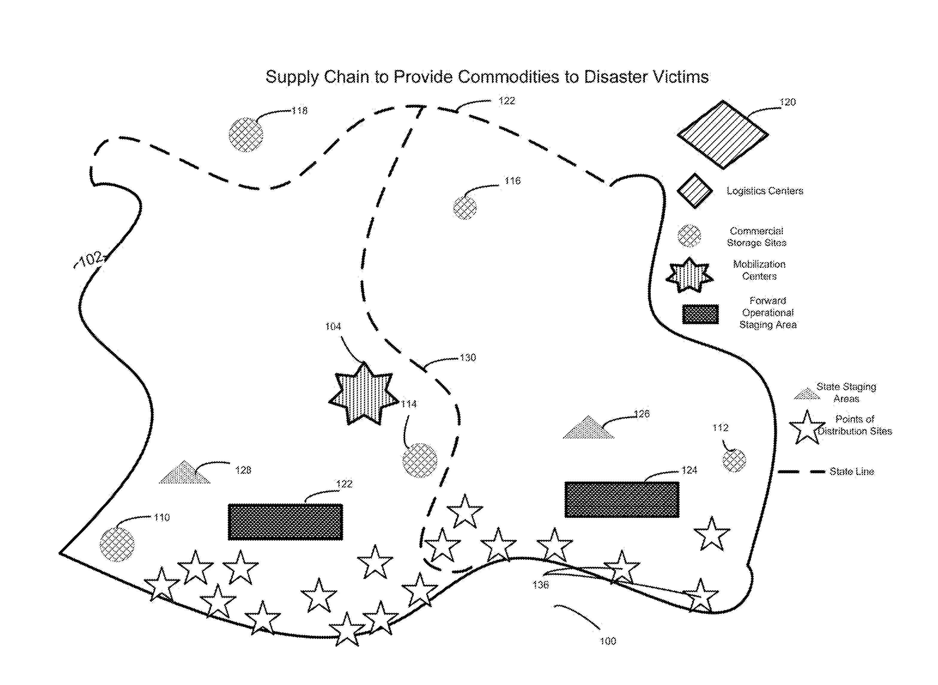 System And Apparatus For Item Level Inventory Management Within A Virtual Warehouse Established For Short-Term And Long-Term Disaster Relief Operations