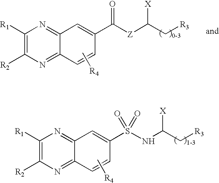 Quinoxaline derivatives having antiviral activity