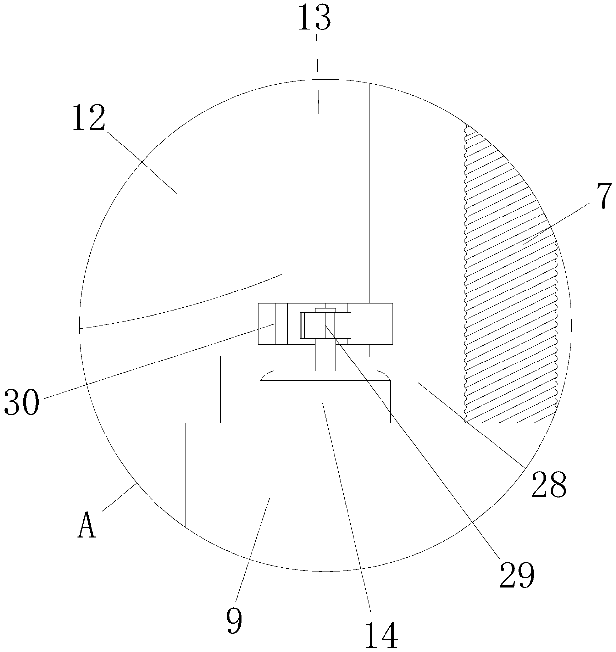 Concrete fast warehousing system and method