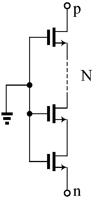 SD protection circuit for MIM capacitor