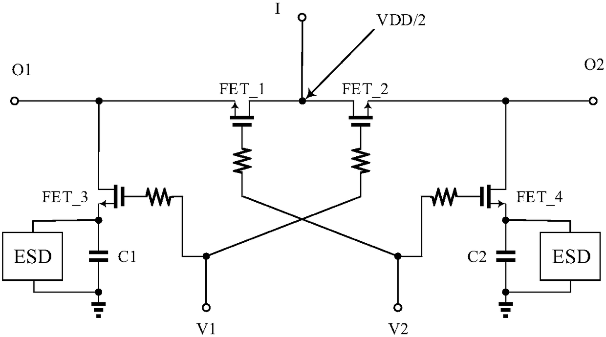 SD protection circuit for MIM capacitor