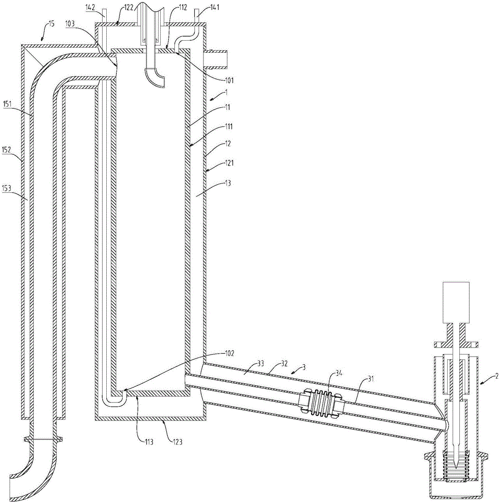 Liquid nitrogen filling machine