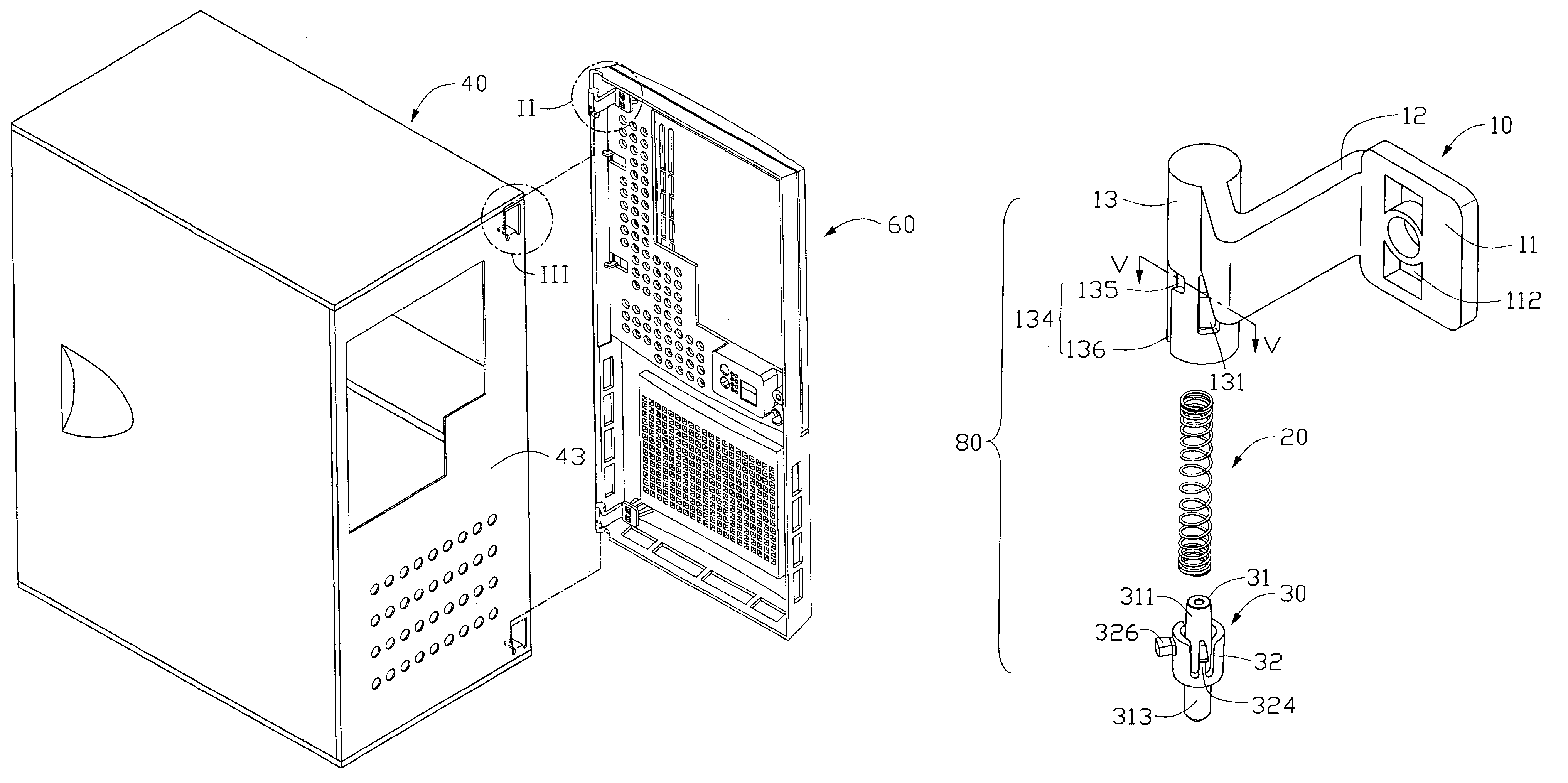 Computer enclosure incorporating bezel pivoting mechanism