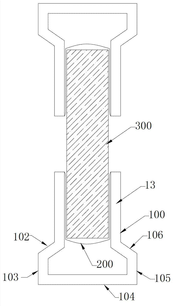 Double-buffering inflatable packaging bag and manufacturing method thereof