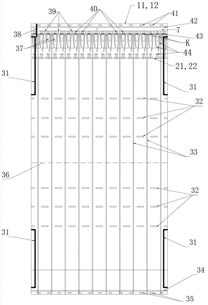 Double-buffering inflatable packaging bag and manufacturing method thereof
