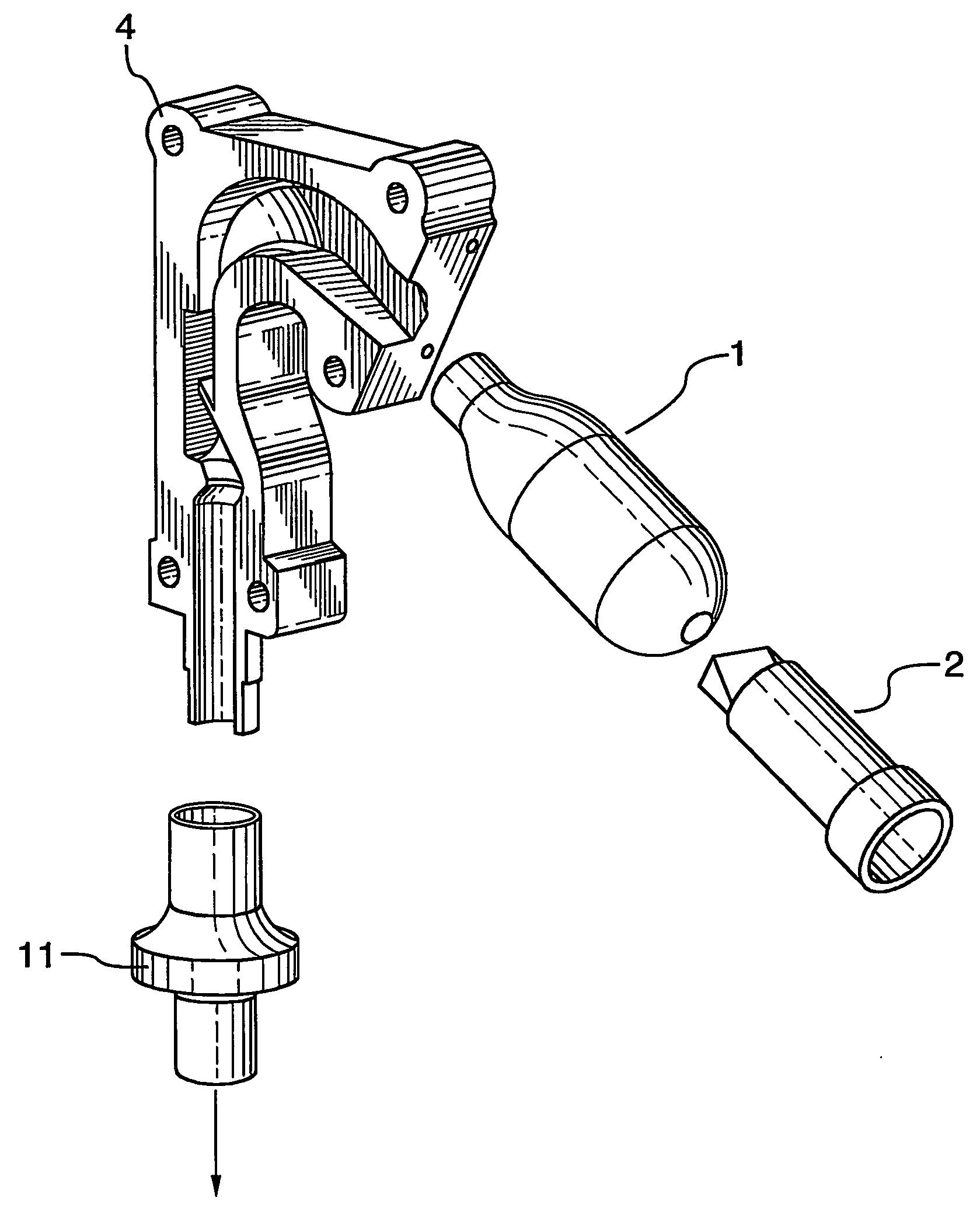 Add-on spacer design concept for dry-powder inhalers