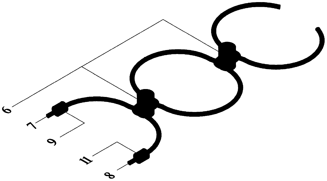 Steel wire rope hook splicing structure and method of prefabricated concrete wall panels