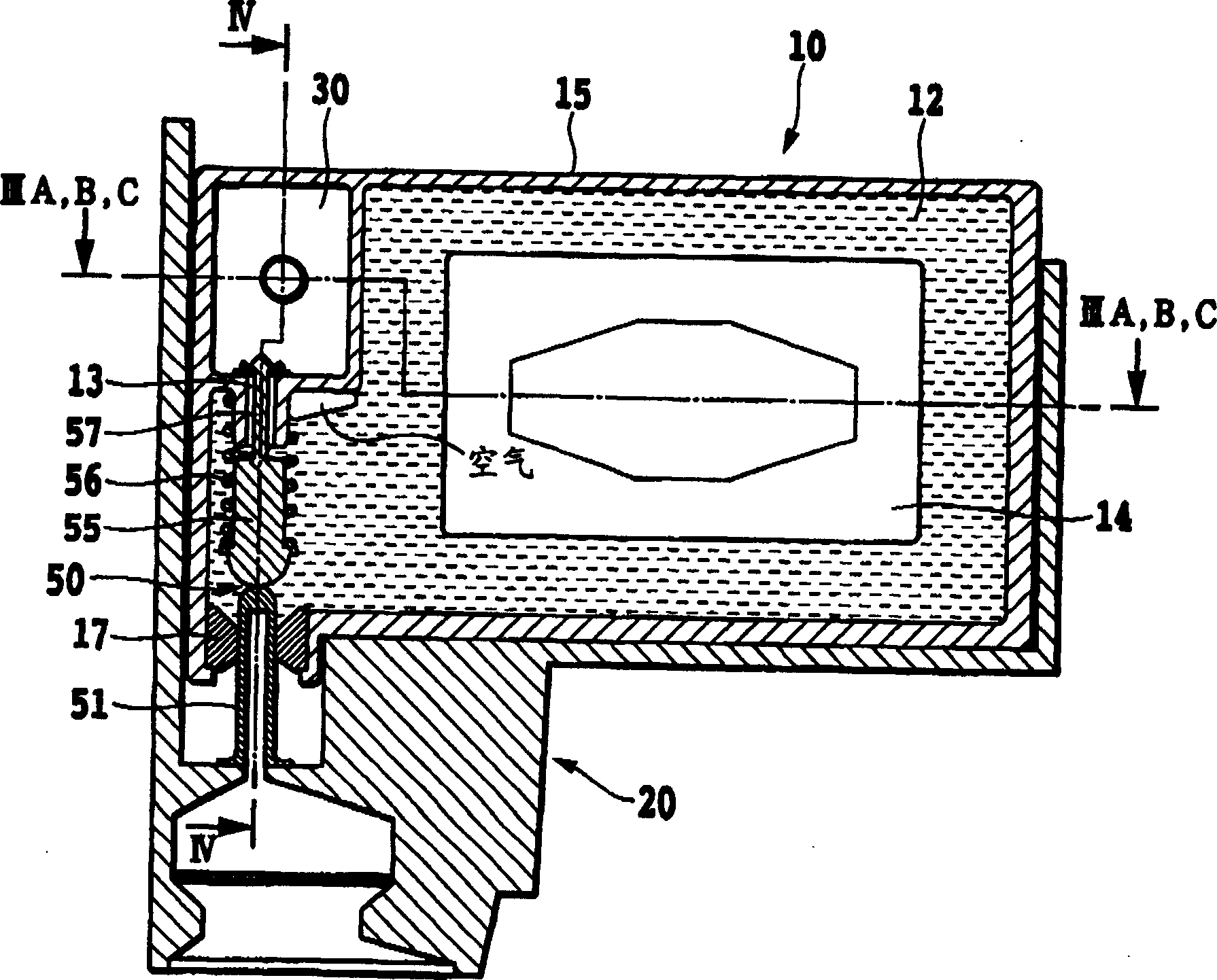 Liquid container, liquid using device, recording device and ink-jet box