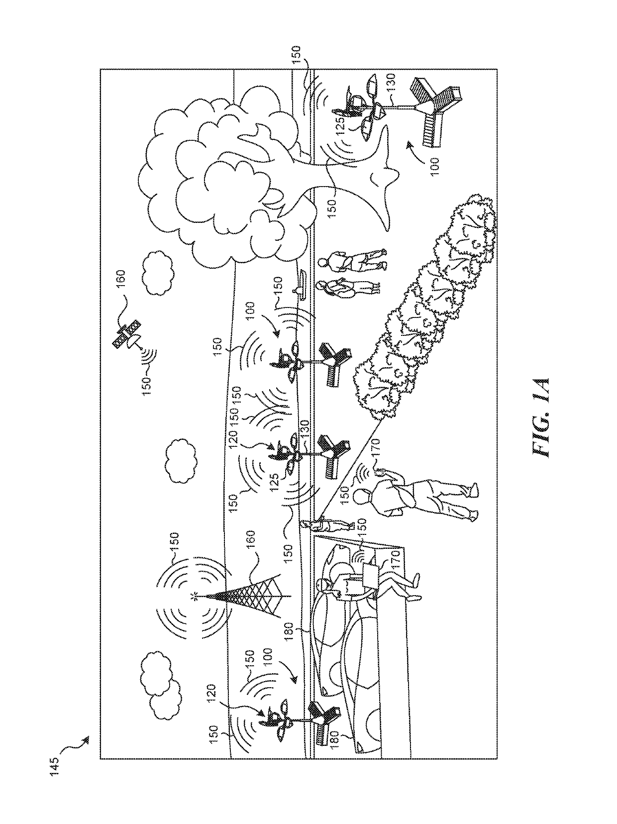 Mobile renewable energy structures providing wireless networking and associated systems and methods