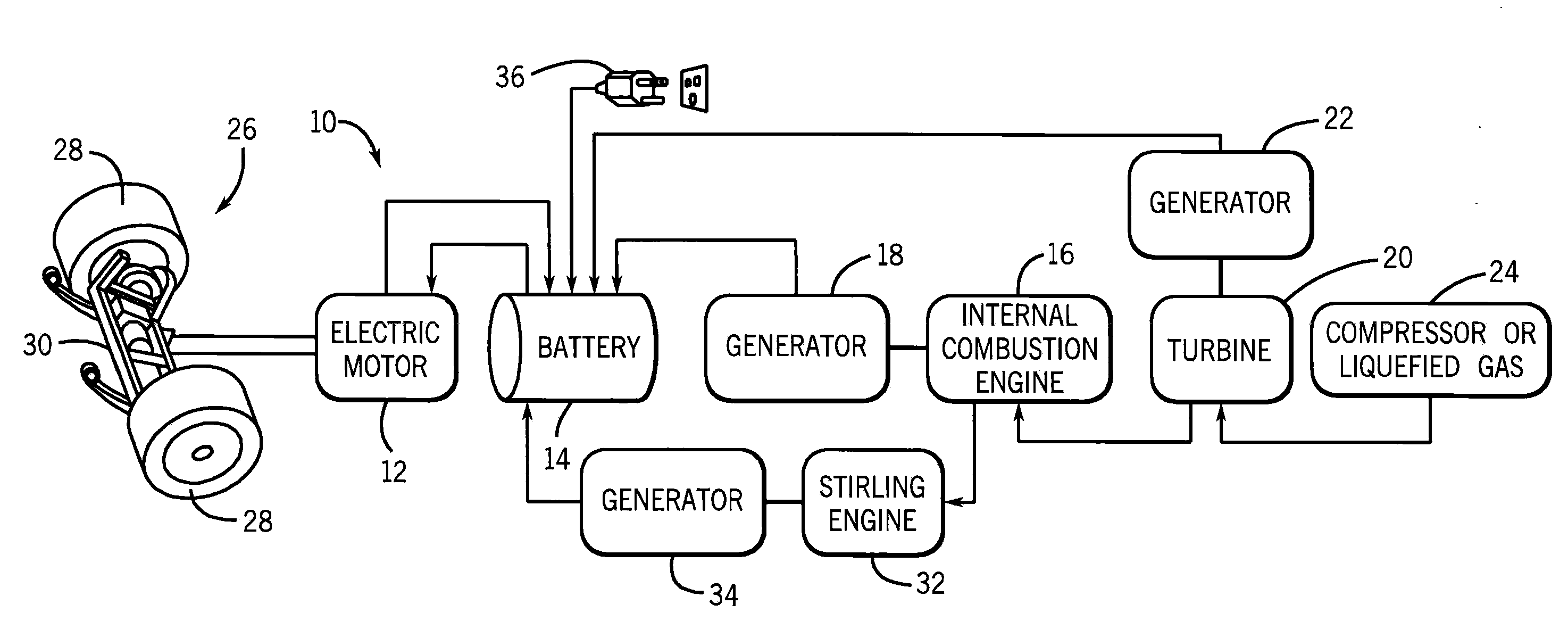 System And Method For Energy Recovery In A Hydrogen Or Natural Gas Engine