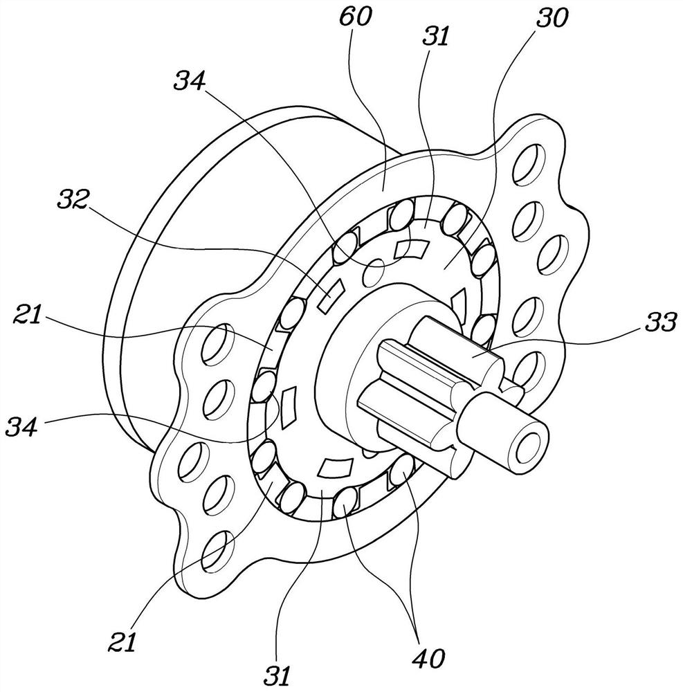 Pumping device for seat of vehicle