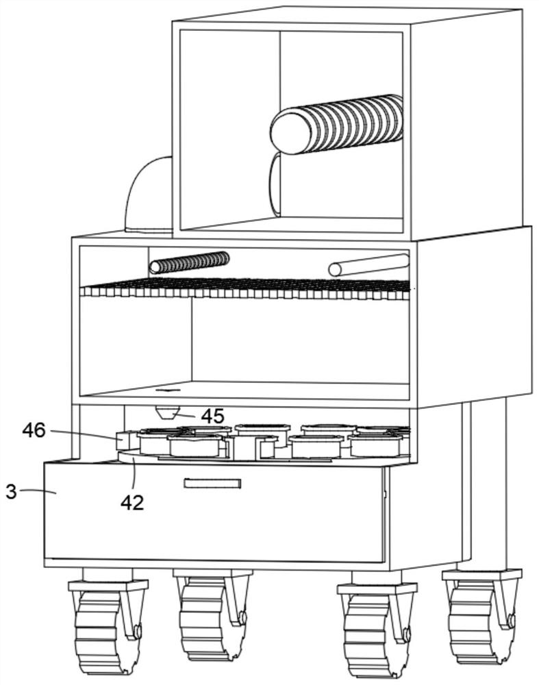 Sampling device for oil development