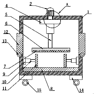 Electric vehicle accessory grinding device