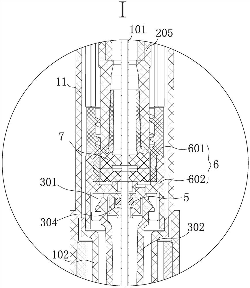 Safe hemodialysis remaining needle