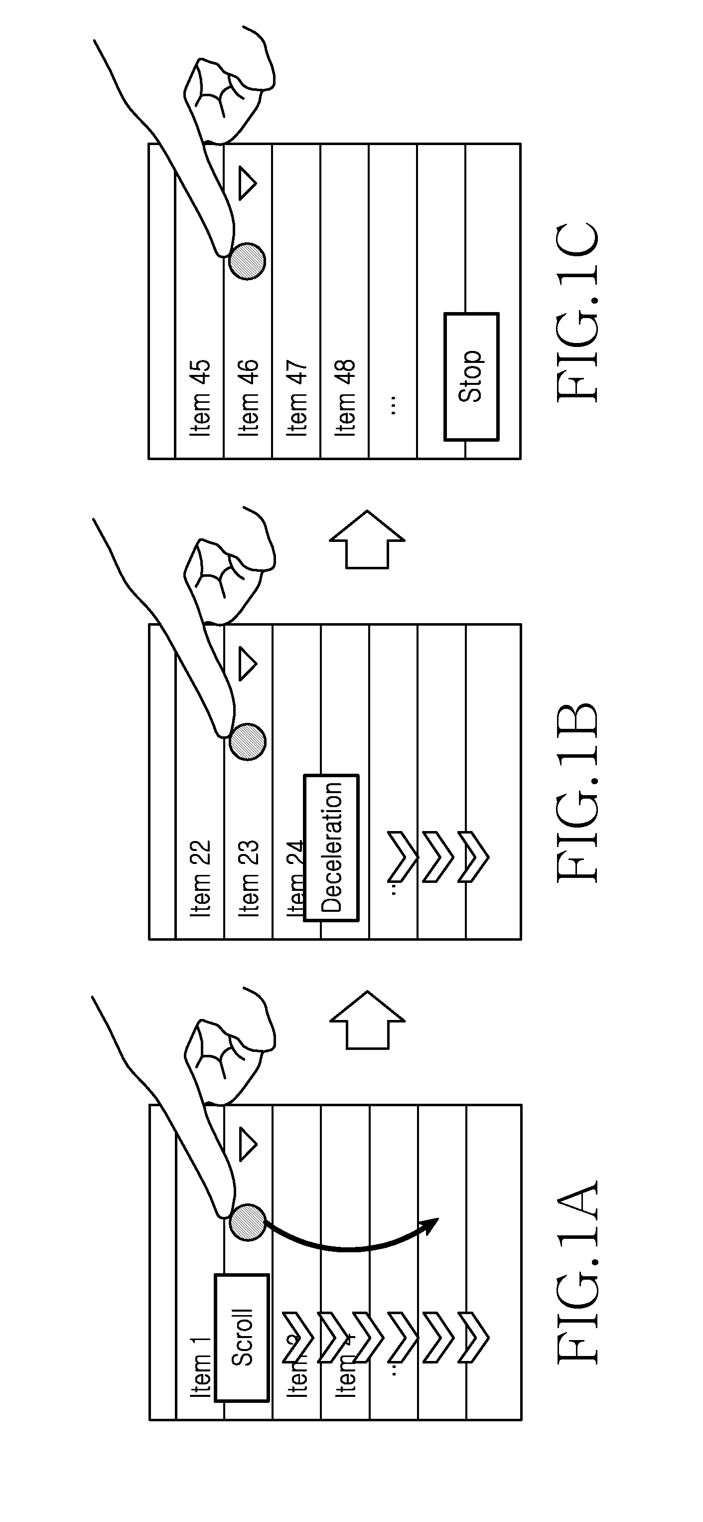Method and apparatus for controlling user interface by using objects at a distance from a device without touching