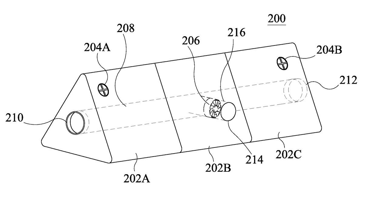 Fluid directional apparatus