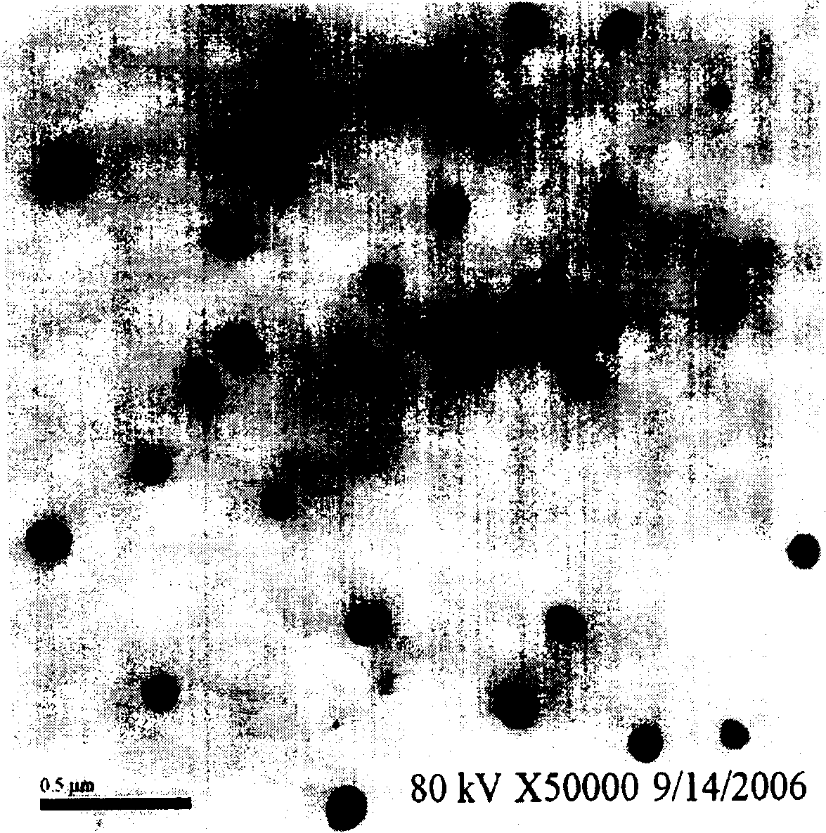 Nano-emulsion drug of triperygium wilfordii polycoride and preparation method thereof