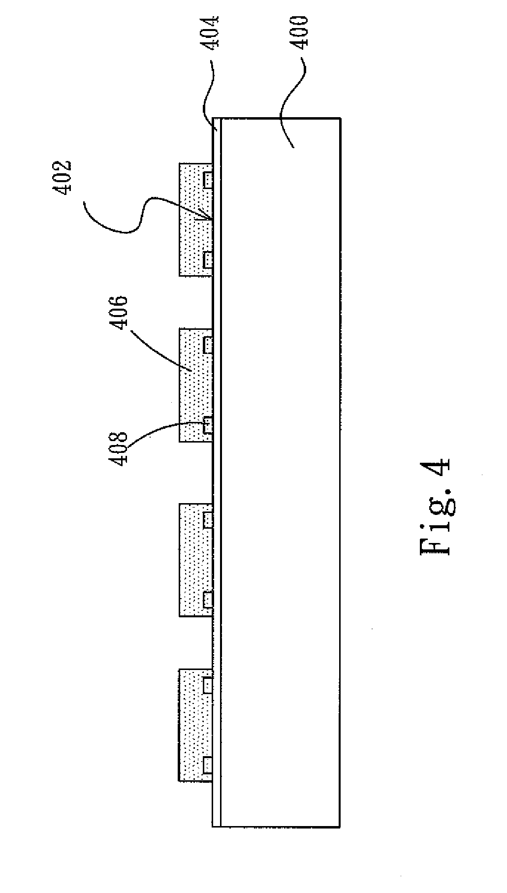 Semiconductor packaging method by using large panel size