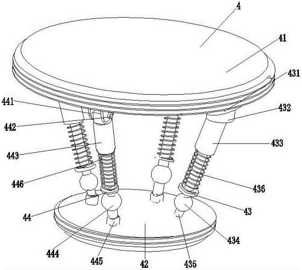 Mechanical arm for reservoir fish and shrimp feeding work intelligent robot