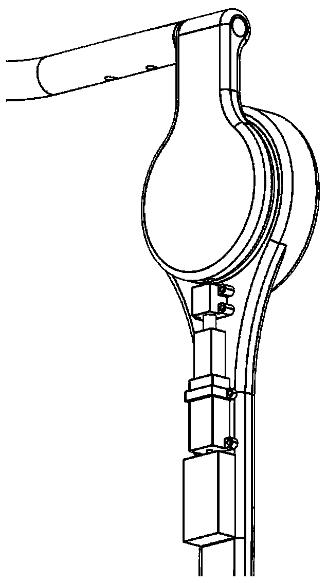 Lower limb load-bearing assisting exoskeleton capable of achieving rapid self-locking in standing state