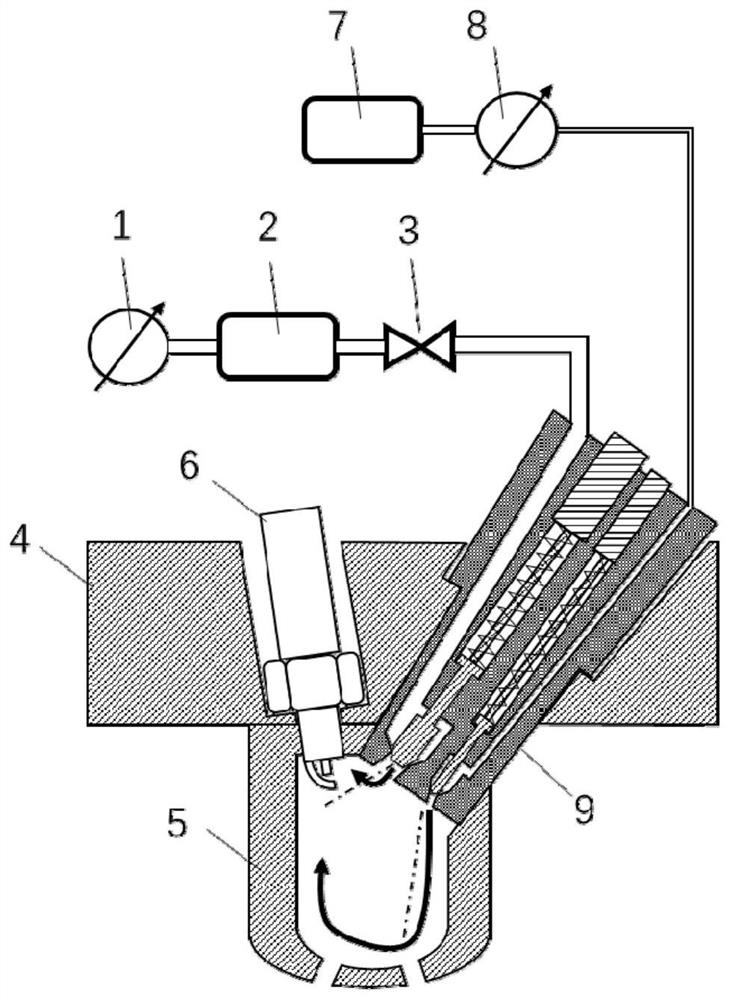 Fuel and air integrated ejector and ignition chamber system comprising same