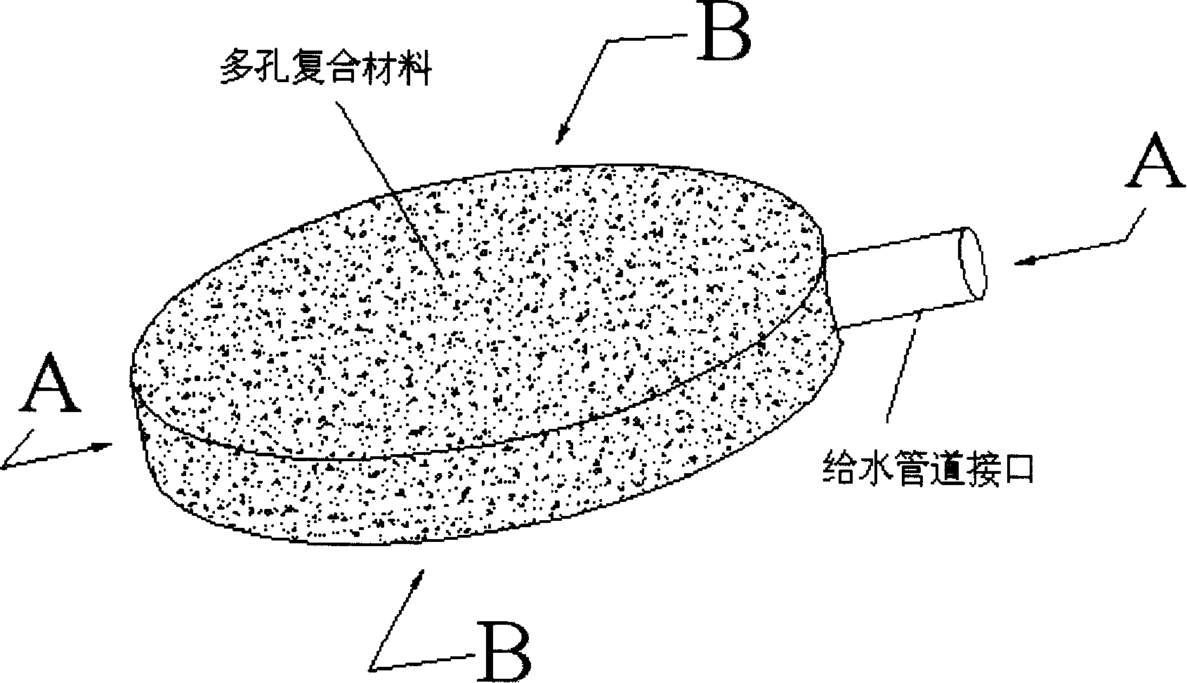 Diatomite calcination agriculture infiltrating irrigation disc