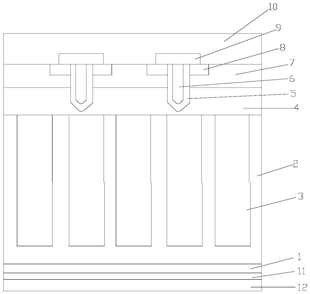 Super-junction insulated gate bipolar transistor structure and manufacturing method thereof