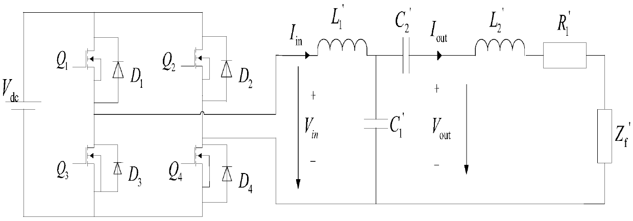 A lccl resonant structure for compensating high order harmonic current by fundamental wave current