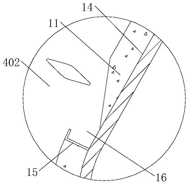 Boiler combustion system with material returning function