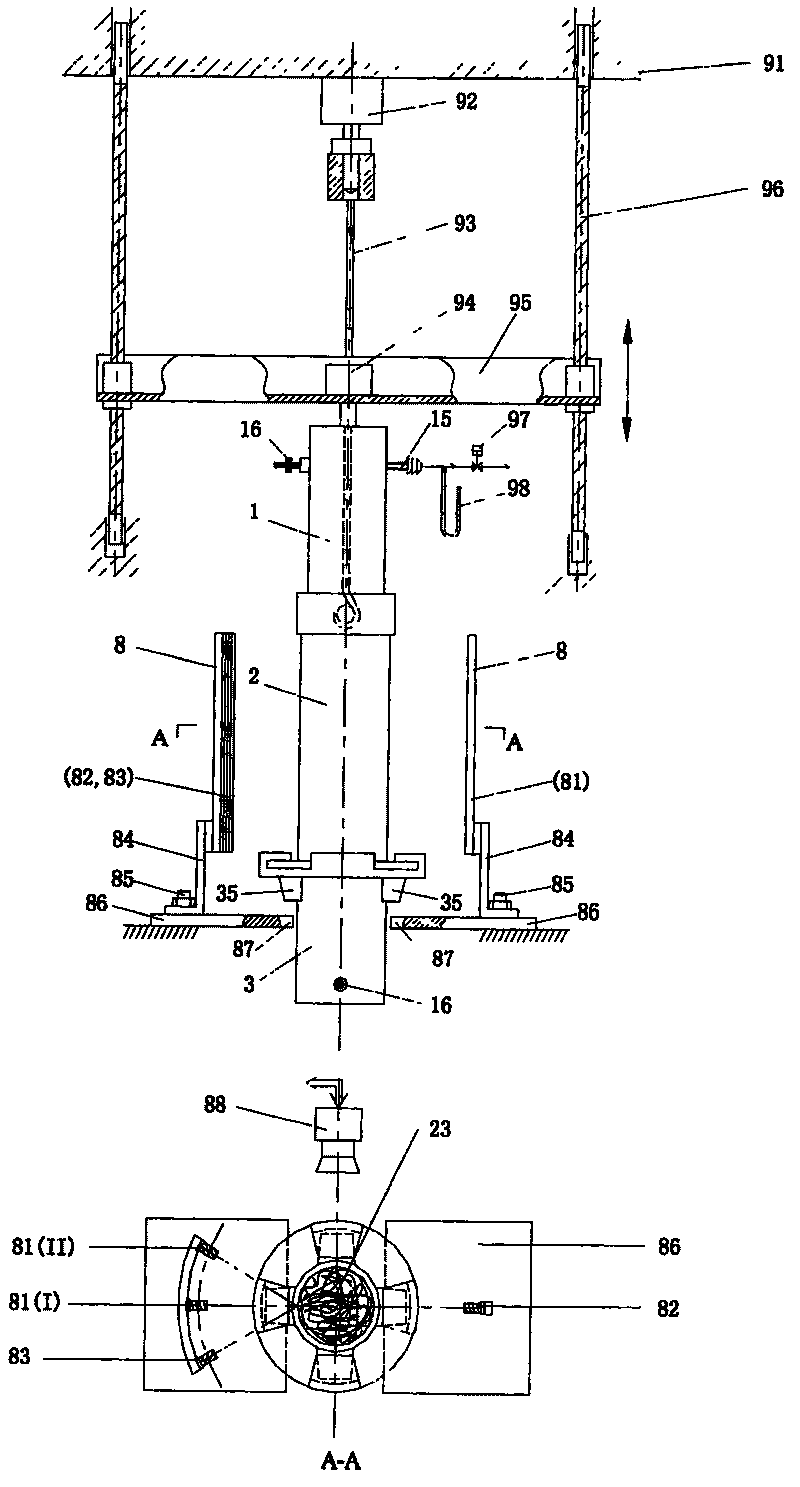 In site synthetic measuring method and apparatus for conductivity of variable density fibre aggregate