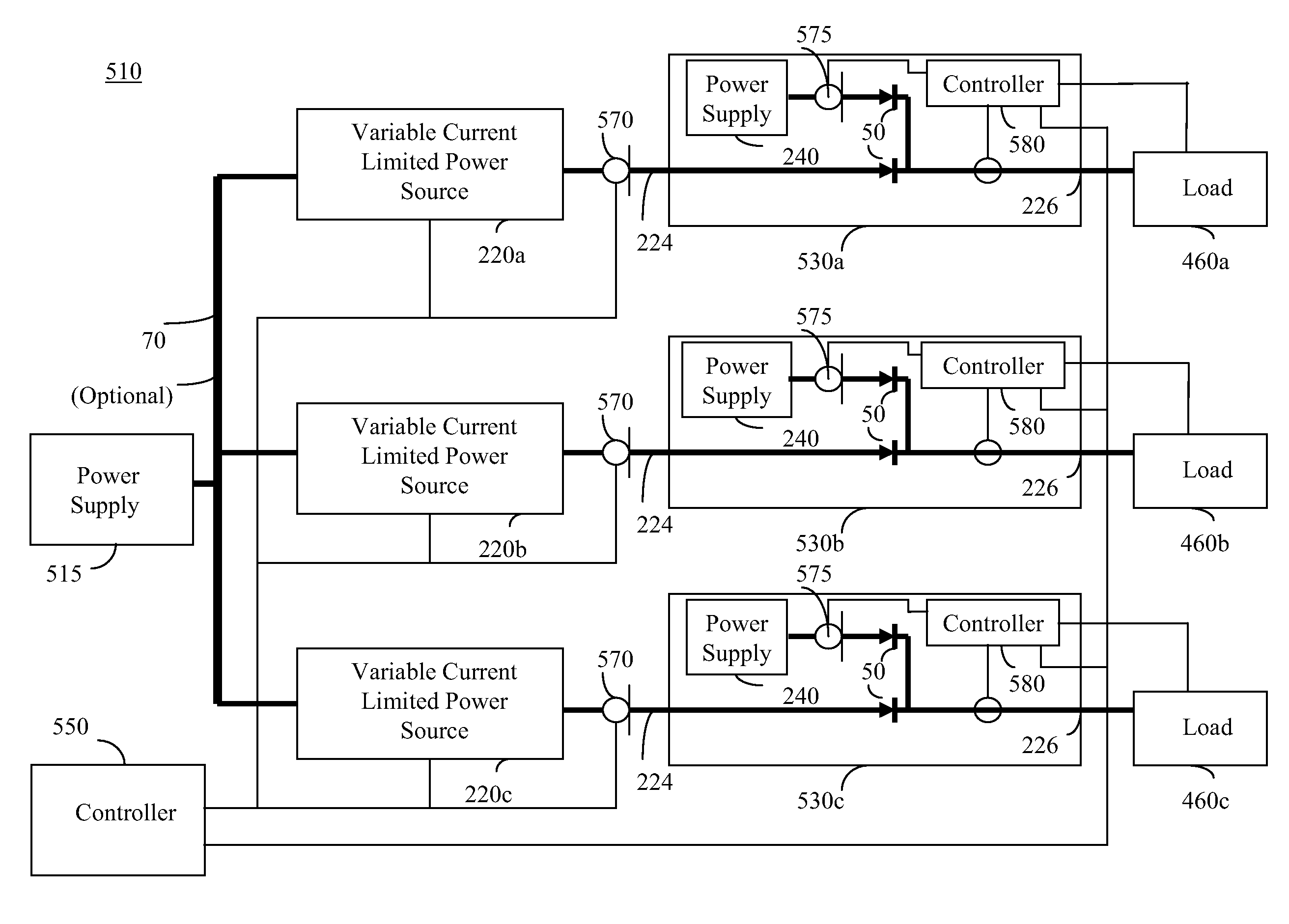 Configurable multiple power source system