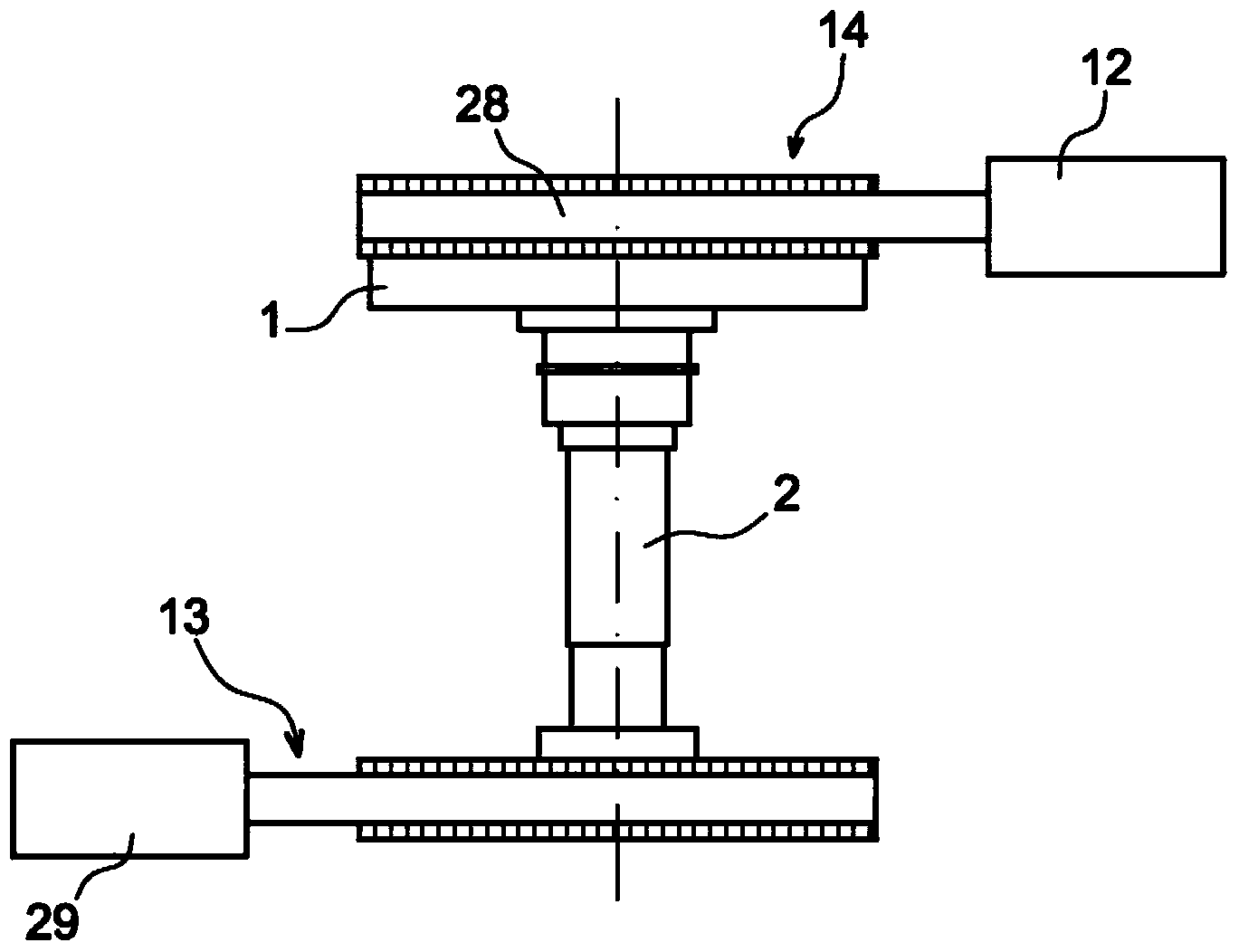 Laminar-flow centrifugal separator