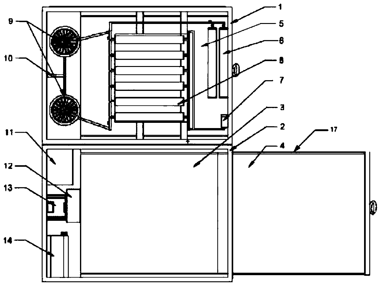 Portal solar water purifying and energy storing device