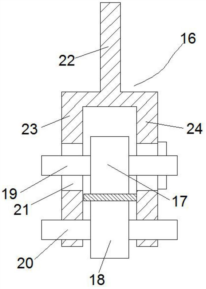 Material guide device for coiling stamping part stamping edge material coiling tape