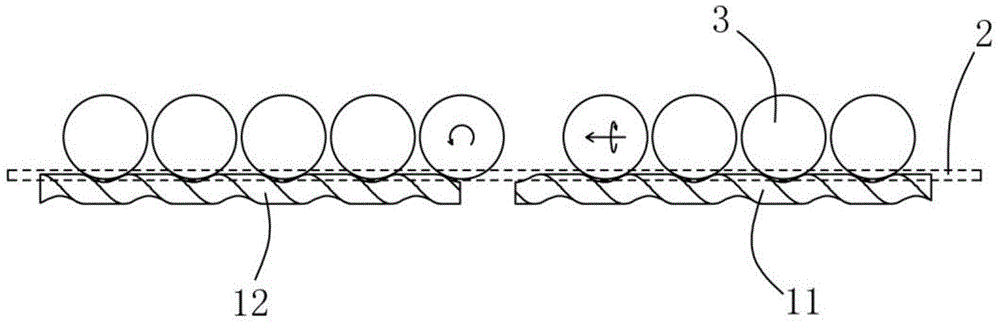 Steel ball surface spreading apparatus based on machine vision