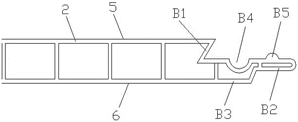 Board connection structure