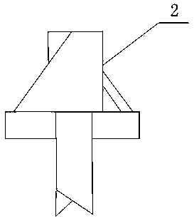 Key type hidden coded lock and method