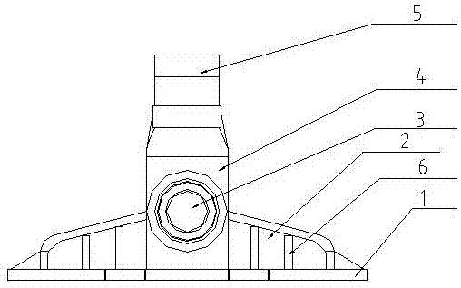 Lorry stamping and welding balanced suspension