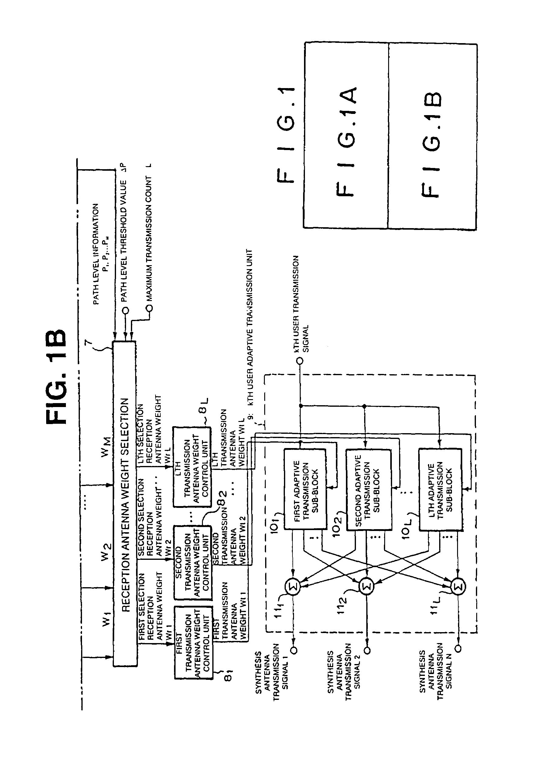 Adaptive transmitter/receiver