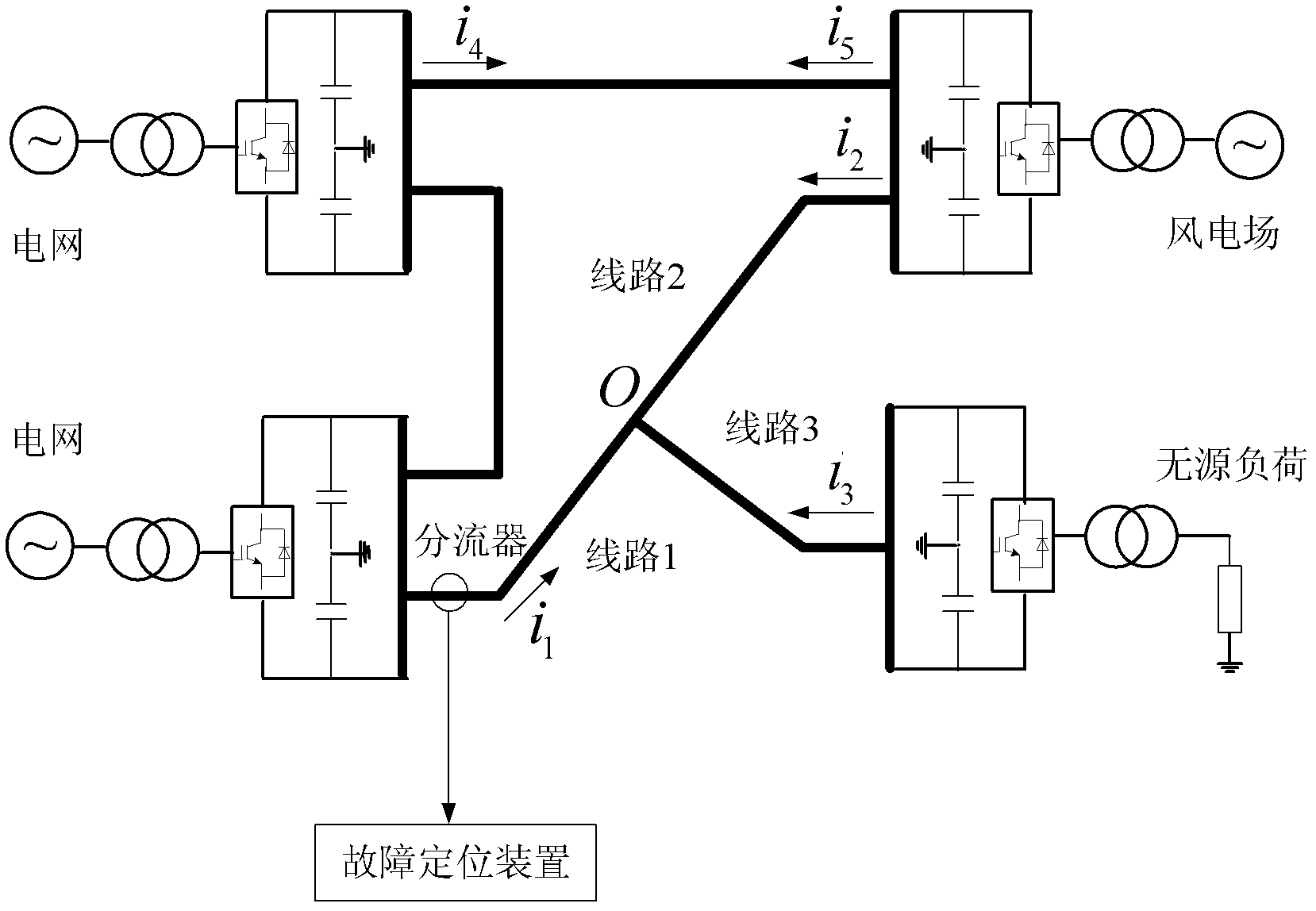 Direct-current line single-terminal fault location method for multiterminal flexible direct-current transmission system