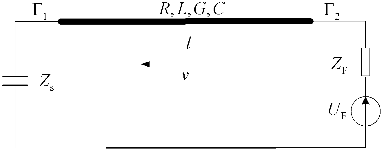 Direct-current line single-terminal fault location method for multiterminal flexible direct-current transmission system